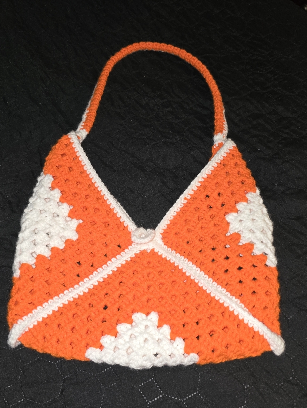Crochet Grsnny Square bag